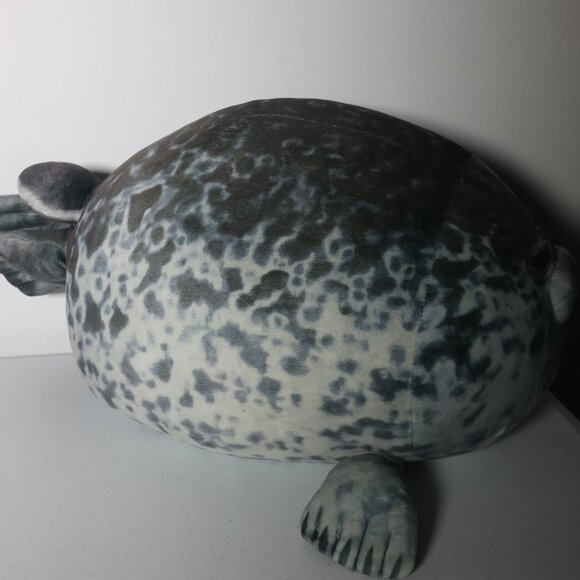 Chubby Blob Seal Plush Pillow Stuffed Animal Plushie Toy Sea Lion Large - Picture 4 of 6